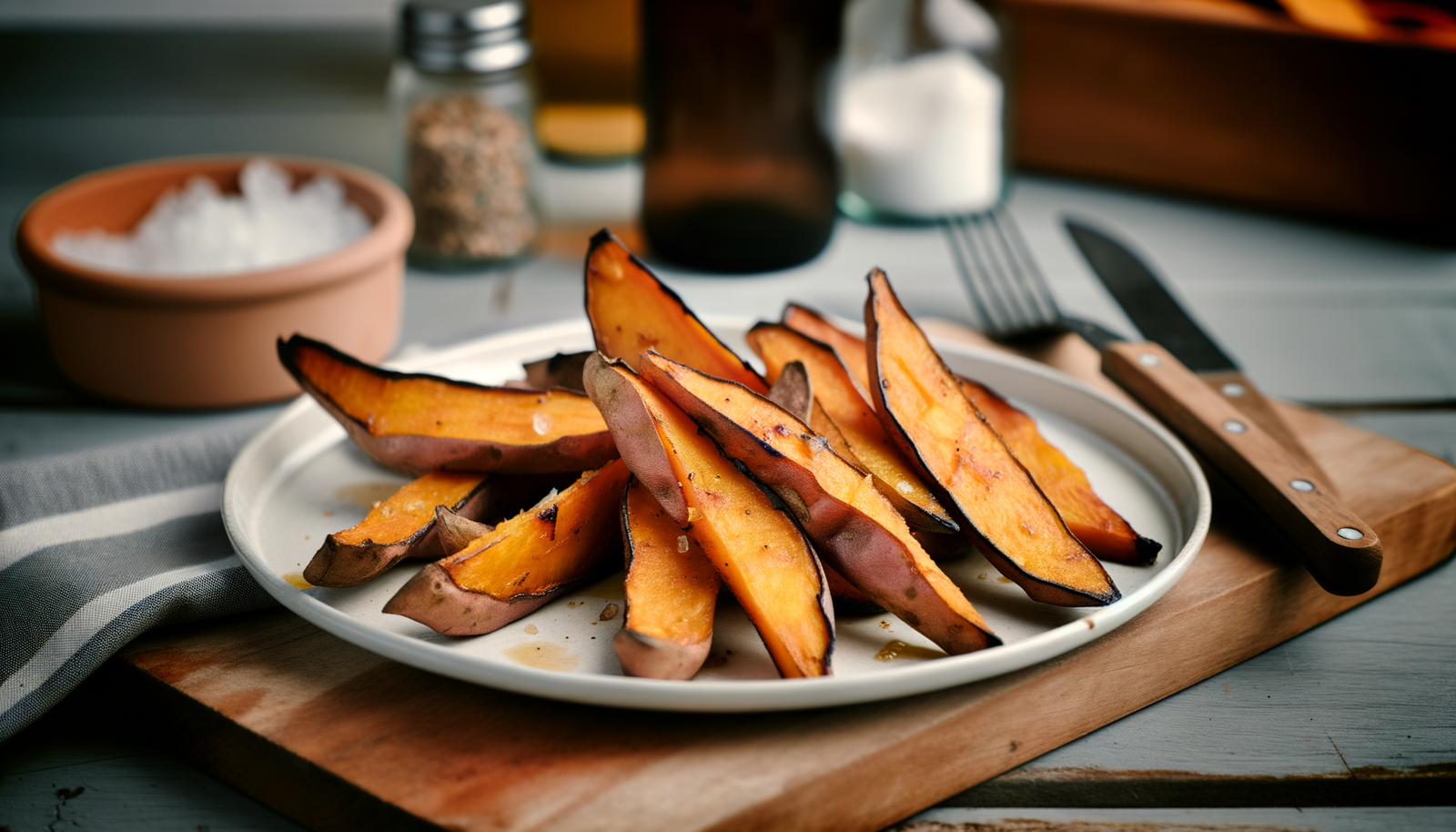 Delaware Grilled Sweet Potato Wedges