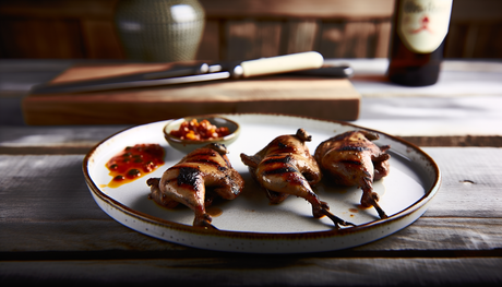 Portuguese Grilled Quail with Piri-Piri Sauce