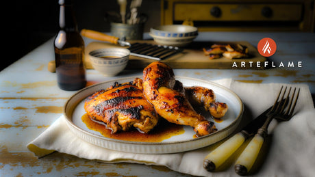 Grilled Finnish Honey Mustard Chicken on Arteflame