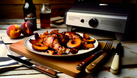 Georgia Peach BBQ Chicken on the Arteflame Grill