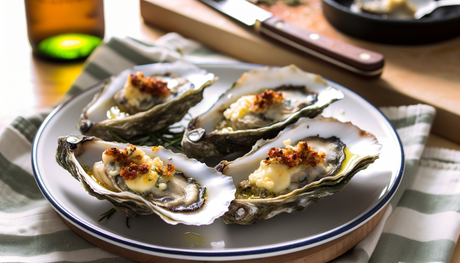 Delaware Grilled Oysters Rockefeller on Arteflame