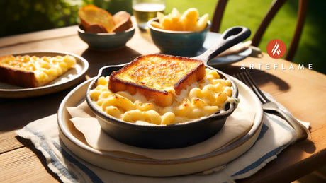 Three Variations of Classic Grilled Mac and Cheese on the Arteflame Grill