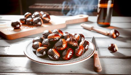 Austrian Viennese Cocoa Glazed Chestnuts