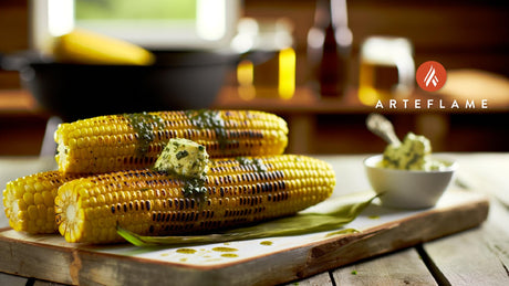 Canadian Grilled Corn on the Cob with Herb Butter