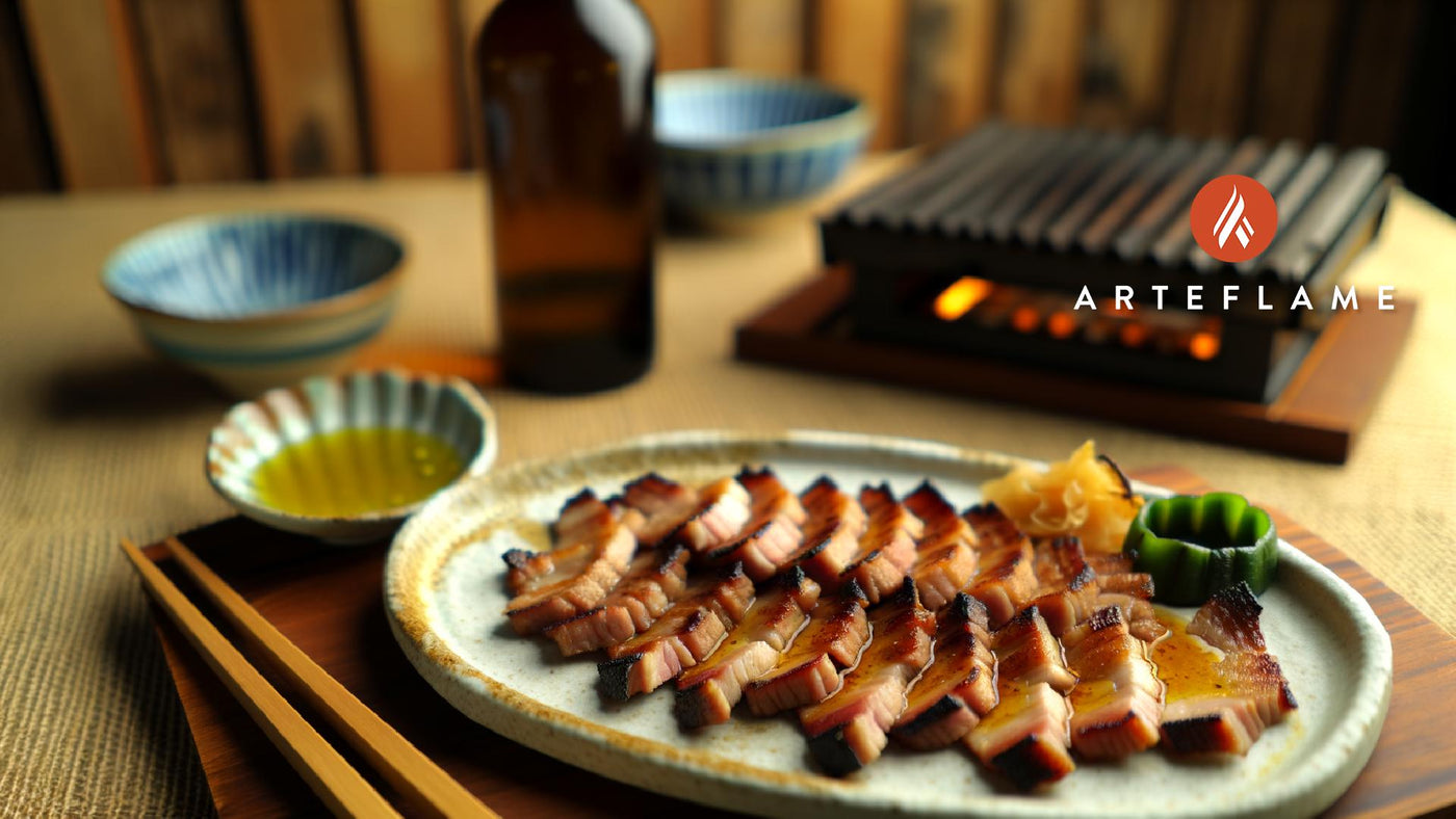 Japanese-Style Grilled Pork Belly (Buta Bara Yaki)