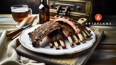 Idaho Grilled Bison Rib Racks with Smoky Dry Rub