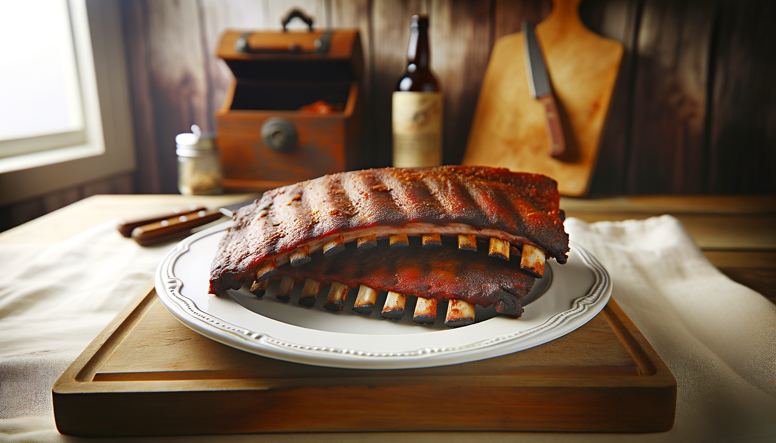 Arkansas Hickory-Smoked Pork Ribs on the Arteflame