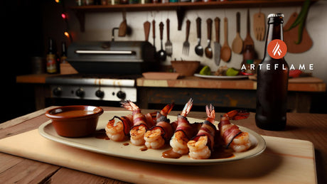 Mexican Bacon-Wrapped Shrimp with Chipotle Mayo
