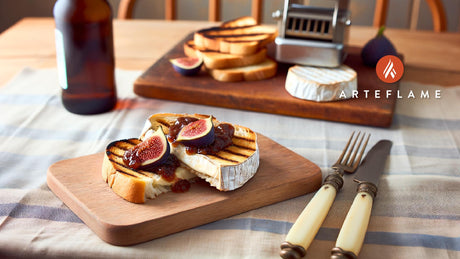 Grilled French Brie and Fig Toast