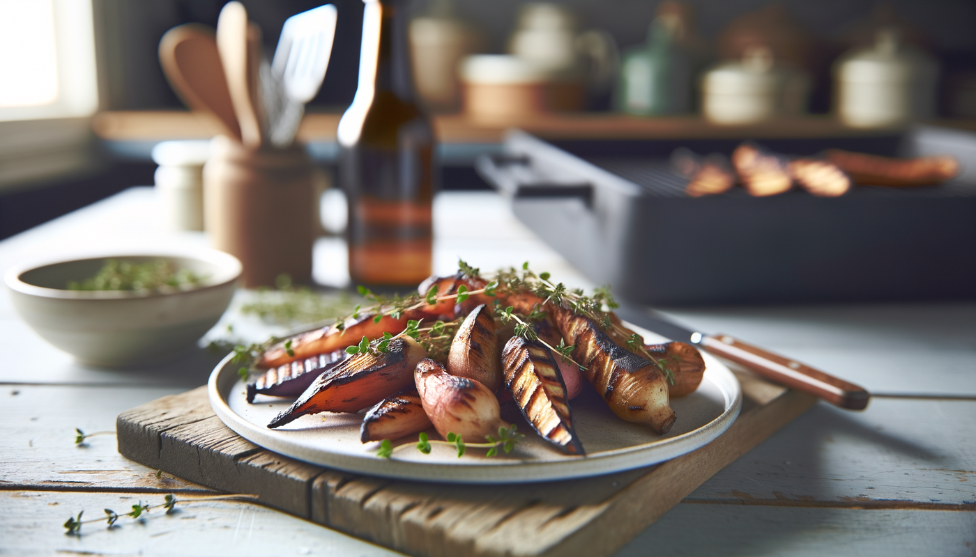 Danish Grilled Root Vegetables with Thyme