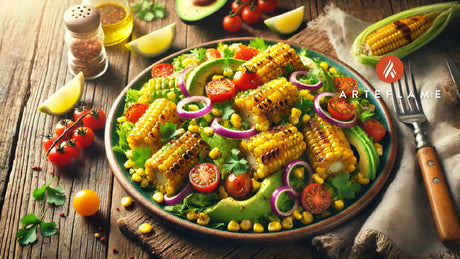 Arteflame Grilled Lemon-Lime Corn Salad Recipe