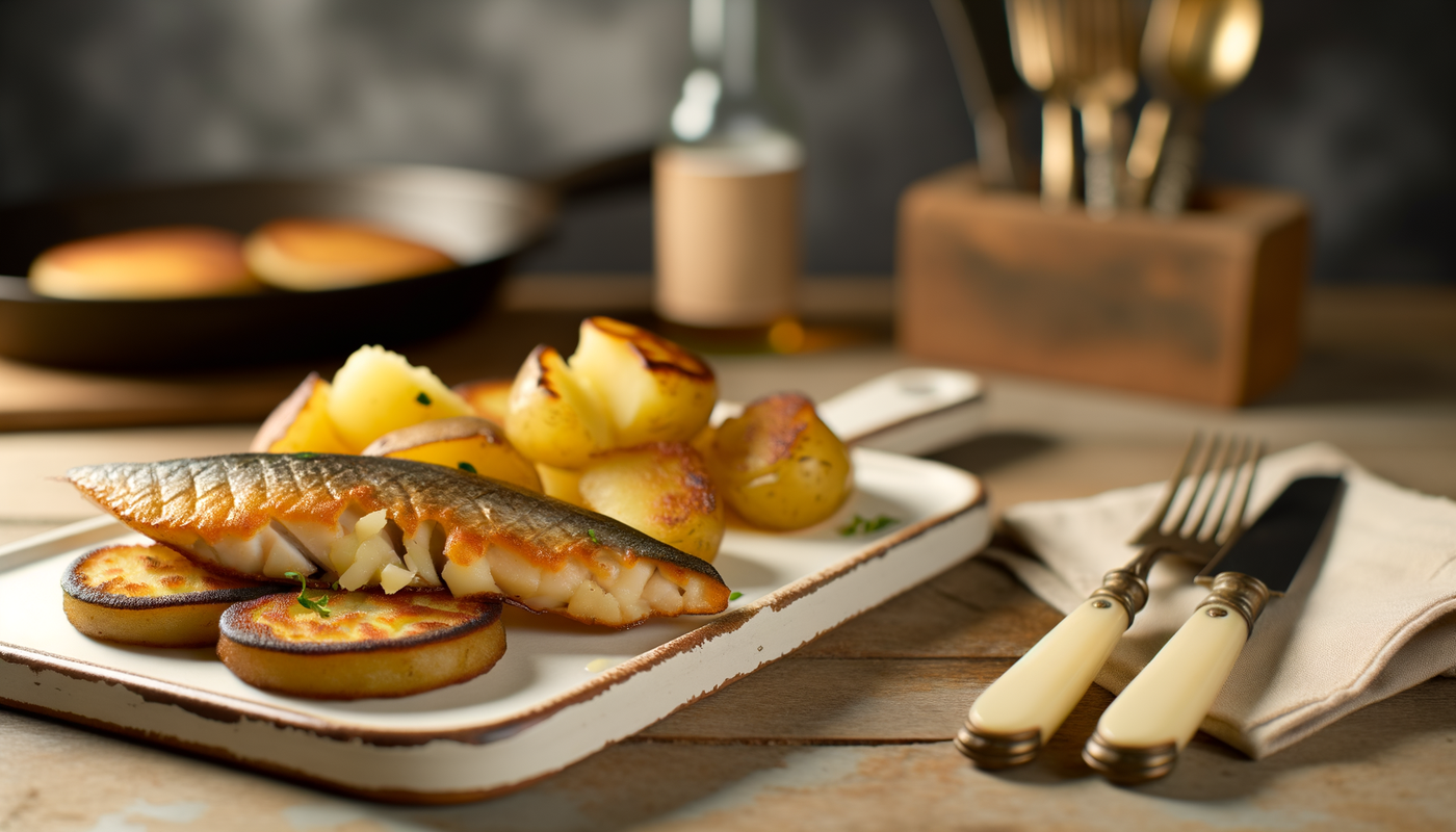 Scottish Smoked Haddock and Potato Cakes