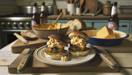 Grilled Pimento Cheese-Stuffed Burgers – A Georgia Classic