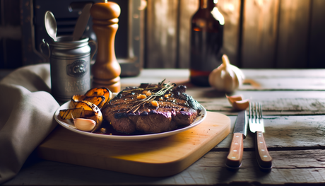 Kentucky Bourbon Grilled Steak on Arteflame