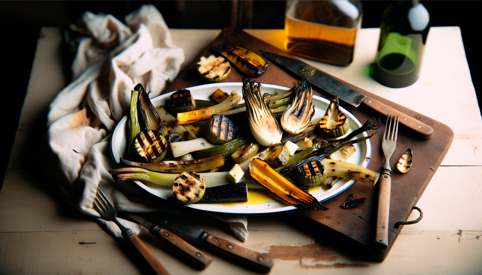 Italian Winter Vegetable Grill Platter