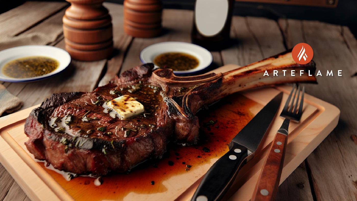 Georgia-Style Tomahawk Steak on the Arteflame Grill