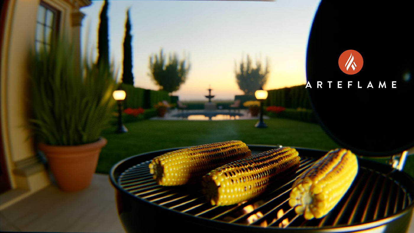 How do I grill corn on the cob?