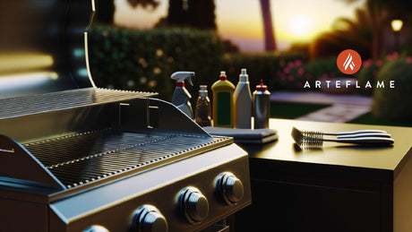 How do I clean the grill before and after use?