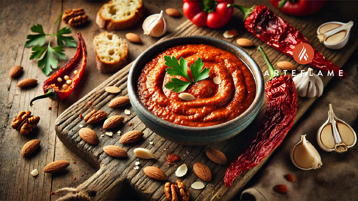 Romesco Sauce on the Arteflame Grill – Smoky and Rich