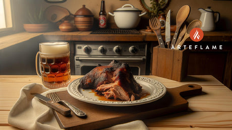 Mexican Adobo-Marinated Pork Shoulder on the Arteflame