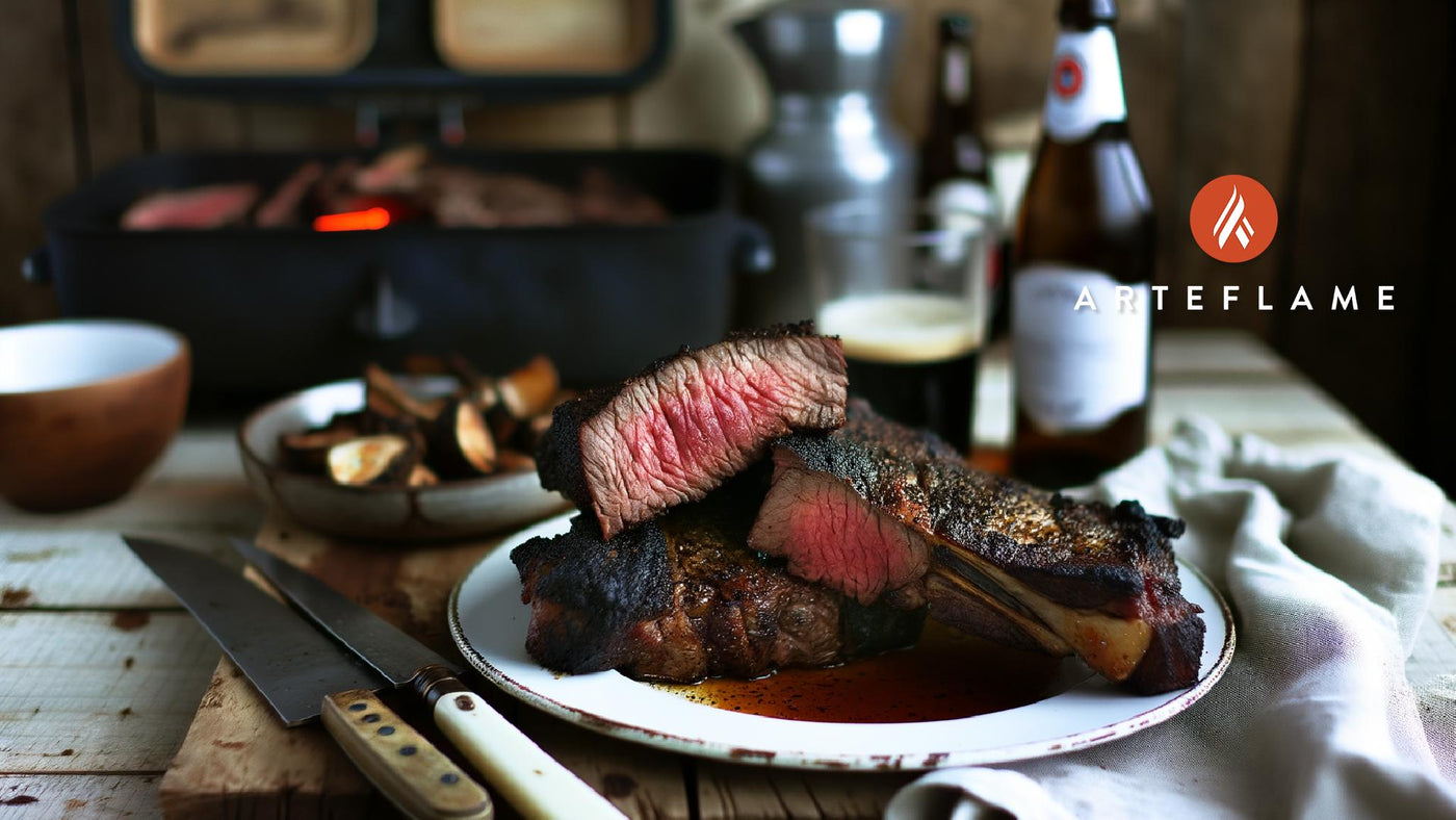 Hawaiian Kiawe Smoked Ribeye on the Arteflame Grill