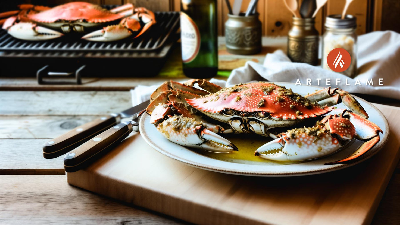 Grilled Whole Maryland Blue Crab