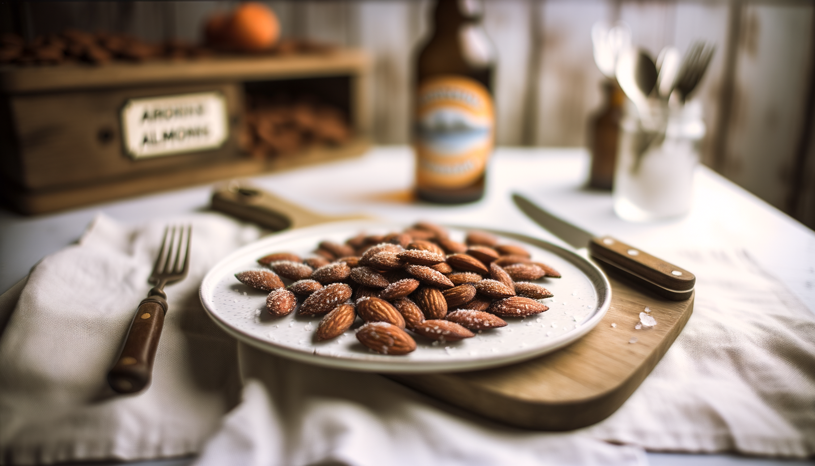 Dutch Smoked Almonds on the Arteflame Grill