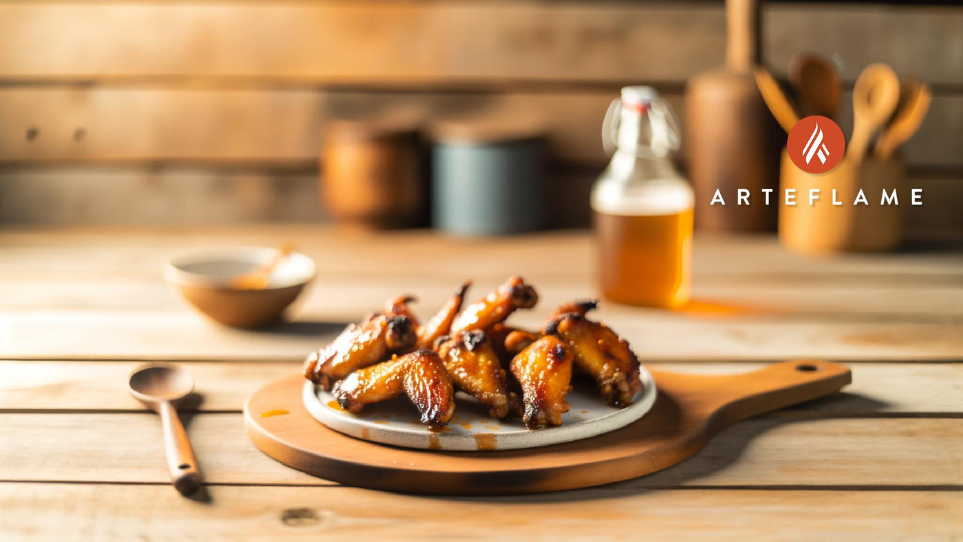 Florida Orange Blossom Honey Glazed Chicken Wings