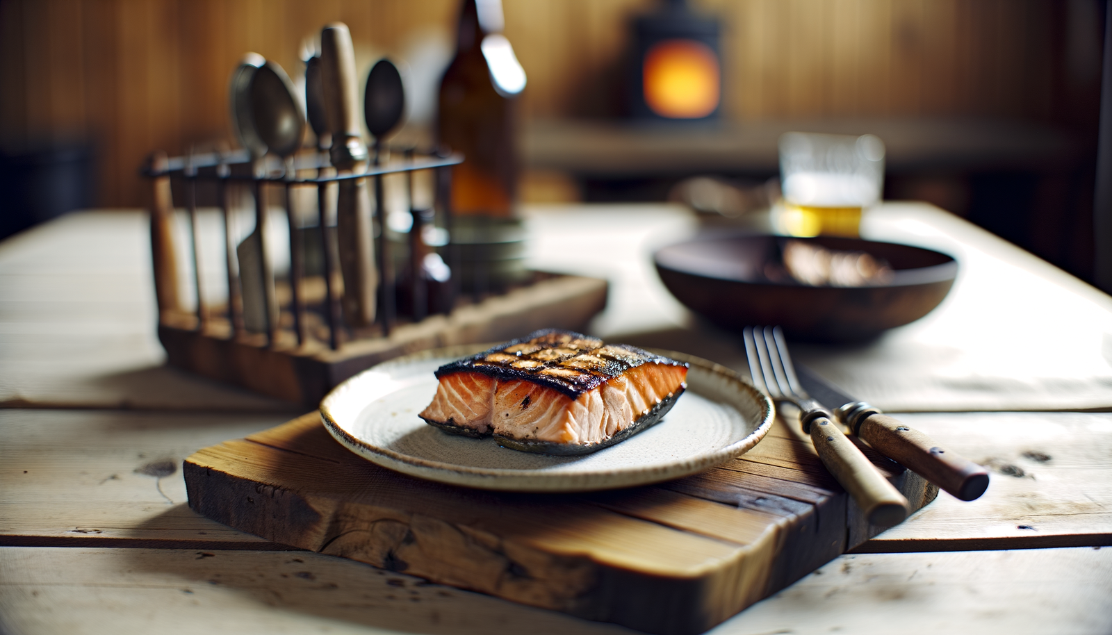 Finnish Wintertime Grilled Salmon on Arteflame