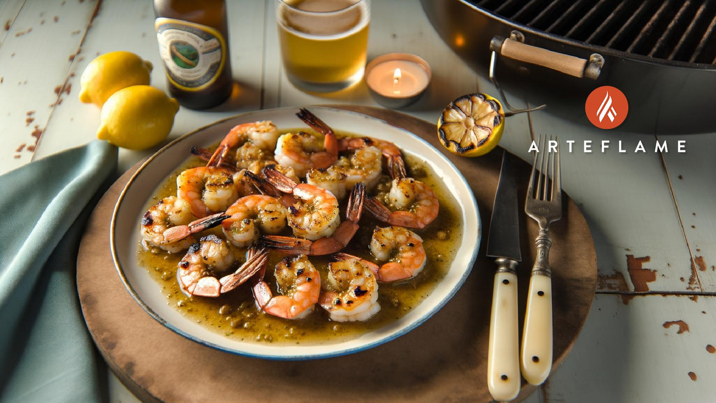 Fire-Kissed Grilled Shrimp with Garlic Butter – Illinois