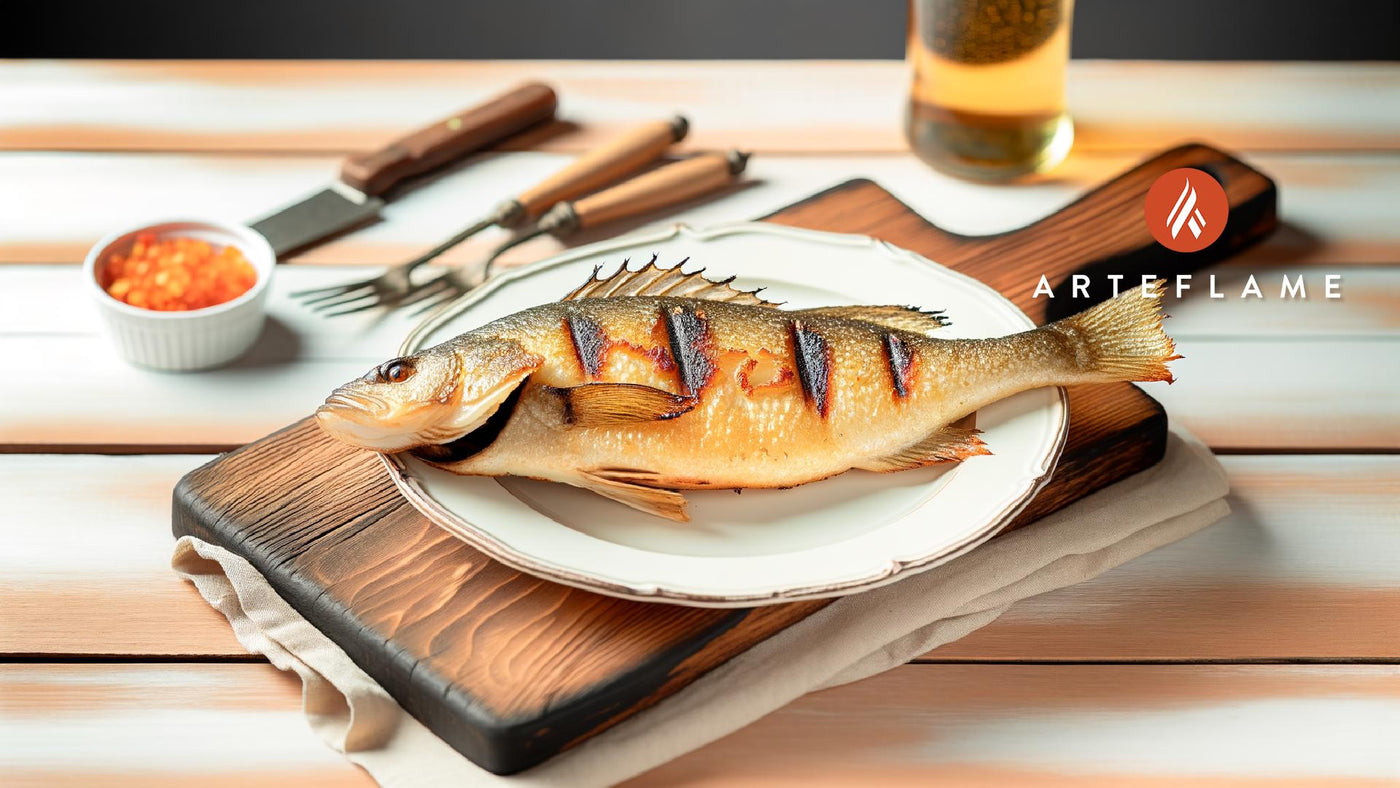 Grilled Connecticut River Perch