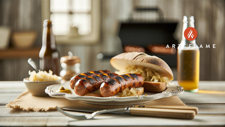 Grilled Iowa Brats on the Arteflame Grill