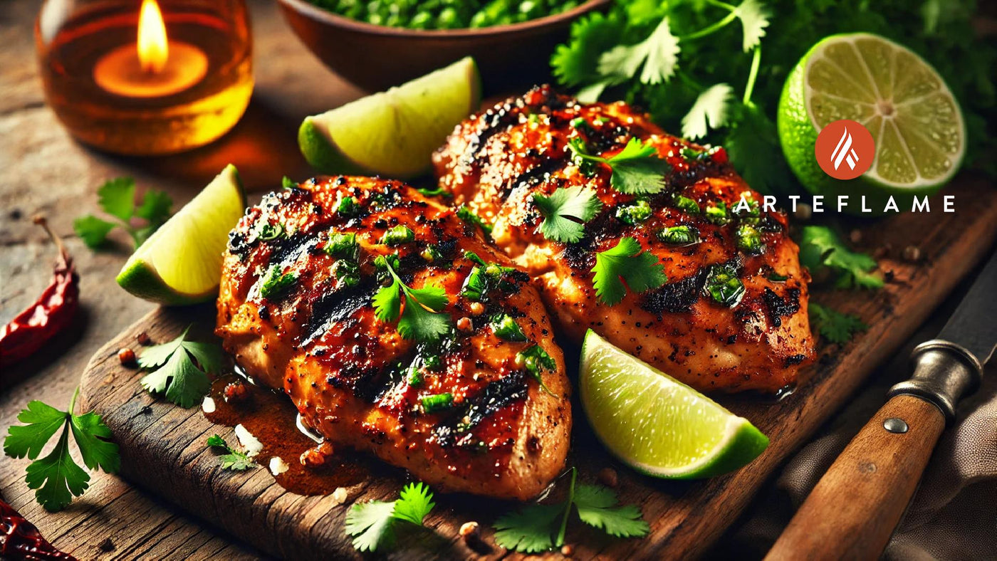 Grilled Chipotle Chicken on the Arteflame Grill
