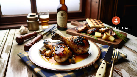 Scottish Grilled Hot Toddy Glazed Chicken