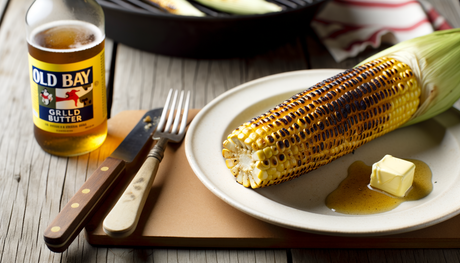 Delaware Grilled Corn on the Cob with Old Bay Butter