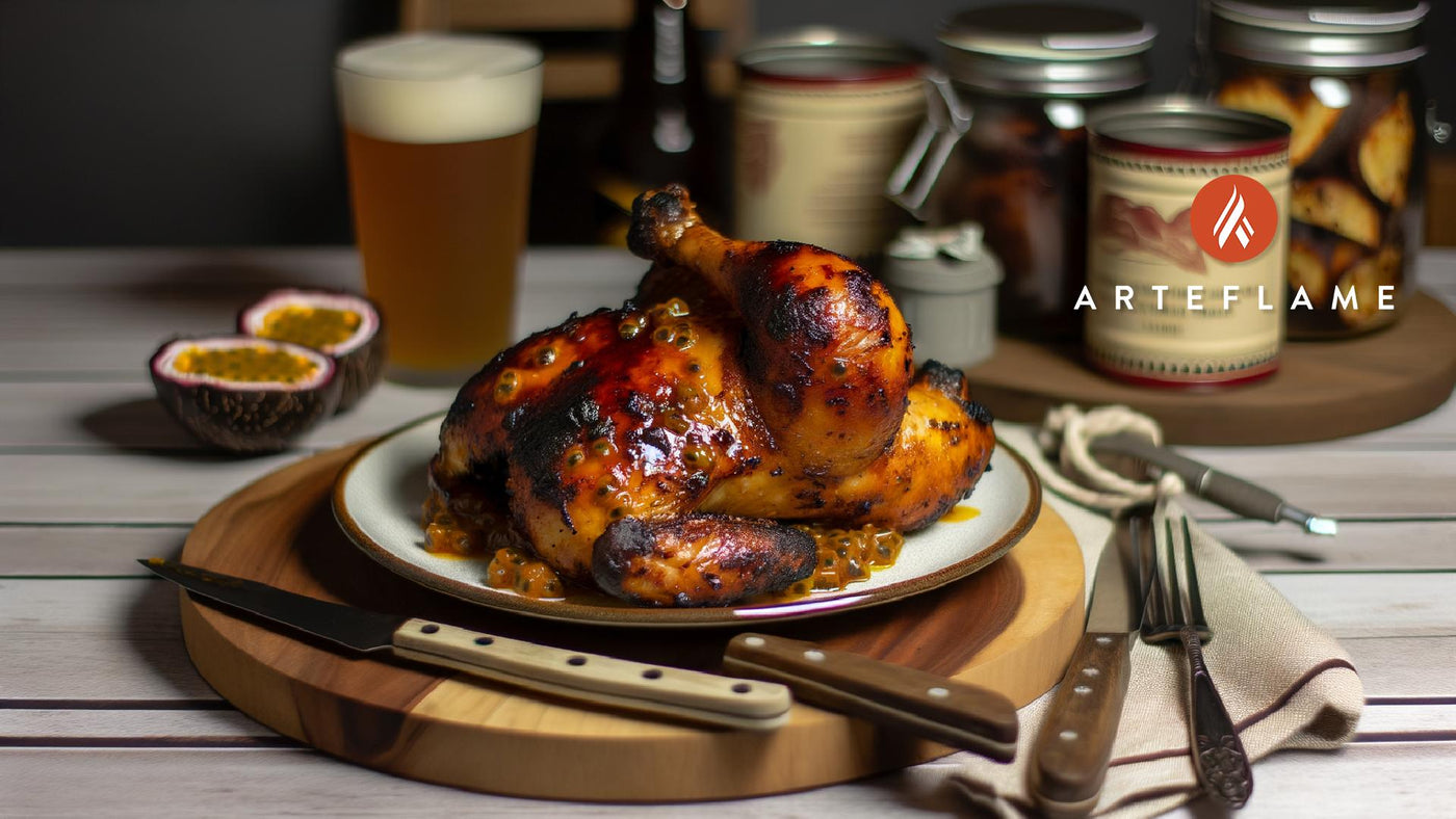 Hawaiian Lilikoi BBQ Grilled Chicken