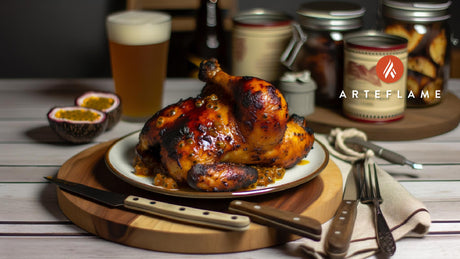 Hawaiian Lilikoi BBQ Grilled Chicken