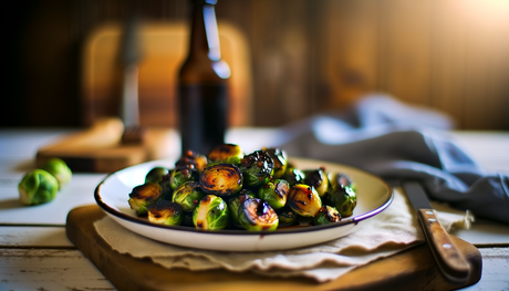 Iowa Balsamic Glazed Brussels Sprouts on the Arteflame