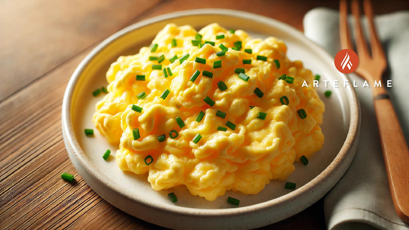 Perfectly Fluffy Scrambled Eggs