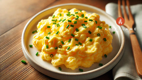 Perfectly Fluffy Scrambled Eggs