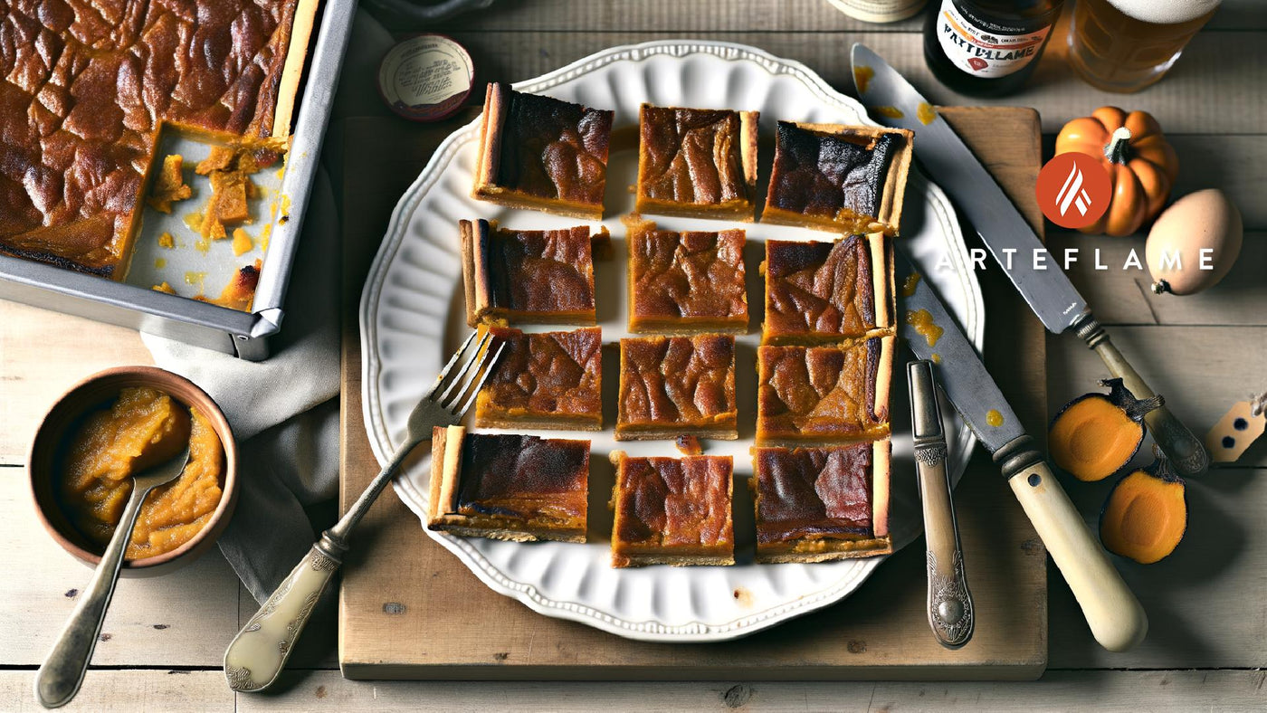 Maryland Grilled Pumpkin Pie Bars