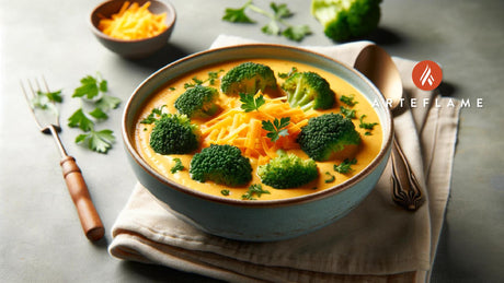 Ultimate Arteflame Grilled Broccoli Cheddar Soup Recipe