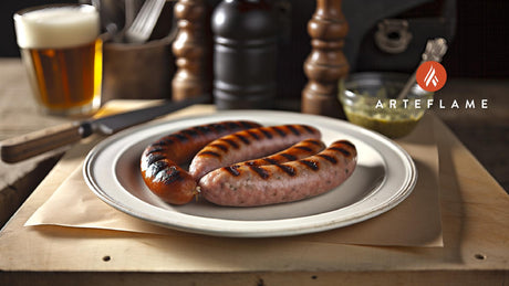Danish Style Grilled Sausages with Homemade Remoulade