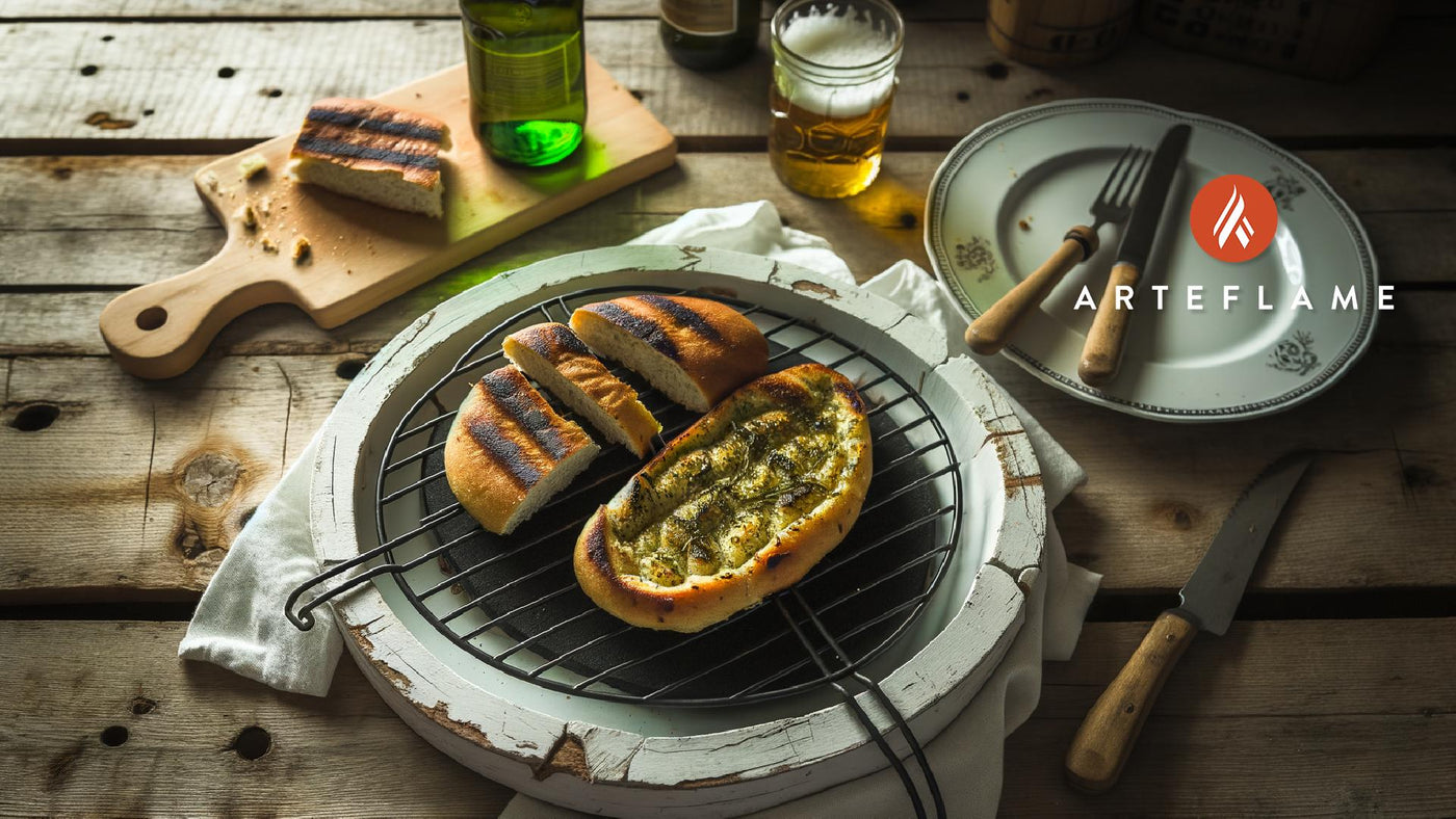 Swedish Herb-Grilled Bread on Arteflame