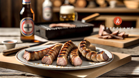 Swiss Grilled Zürcher Kalbshaxen on Arteflame