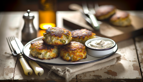 Welsh Smoked Haddock and Leek Fishcakes