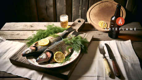 Finnish Lake Fish Grilled Whole with Dill and Lemon