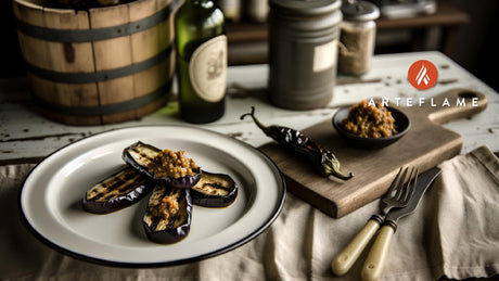 Italian Smoky Eggplant with Olive Tapenade