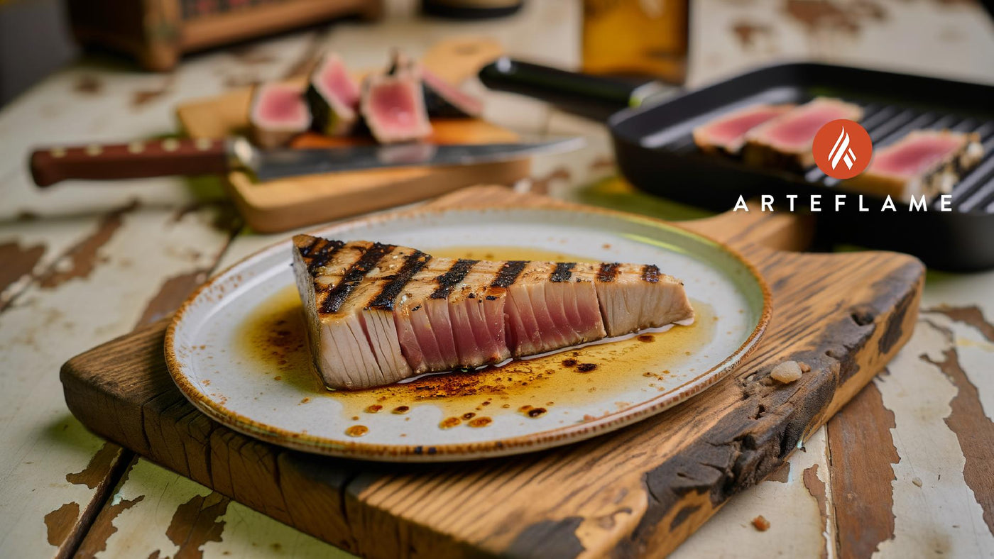 Grilled Spanish Bluefin Tuna Belly