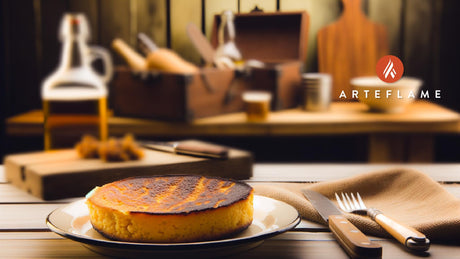 Grilled Alabama Hot Water Cornbread on the Arteflame